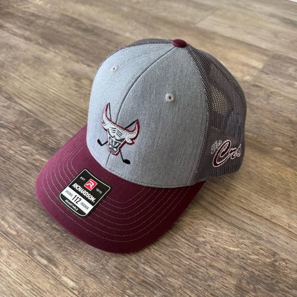 NWOT! “The Cro” Gray and Maroon Richardson Trucker Hat - Picture 8 of 8